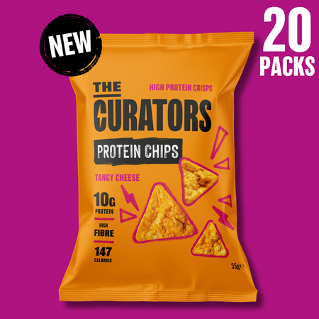 Tangy Cheese Protein Chips 35g