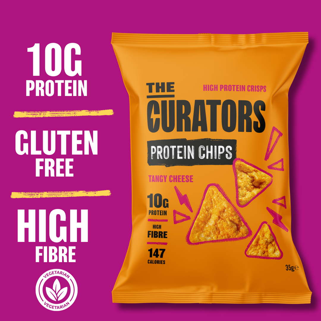 Tangy Cheese Protein Chips 35g