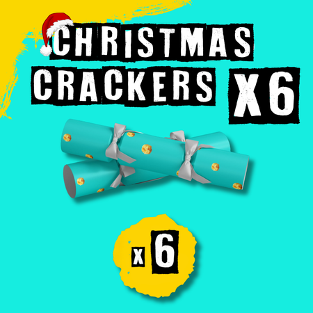 Cheesies Christmas Crackers Box of 6